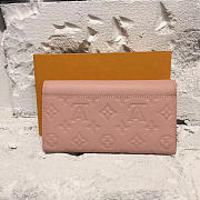 LOUIS VUITTON SARAH WALLET ROSE POUDRE 3725 - 4