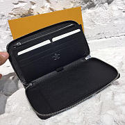 LOUIS VUITTON SUPREME ZIPPY WALLET NOIR - 6
