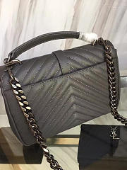 YSL MONOGRAM COLLEGE GRAY 5109 - 3