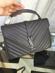YSL MONOGRAM COLLEGE GRAY 5109 - 4