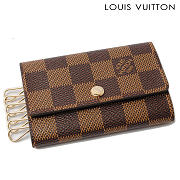 LOUIS VUITTON 6 KEY HOLDER BROWN N62630 - 1