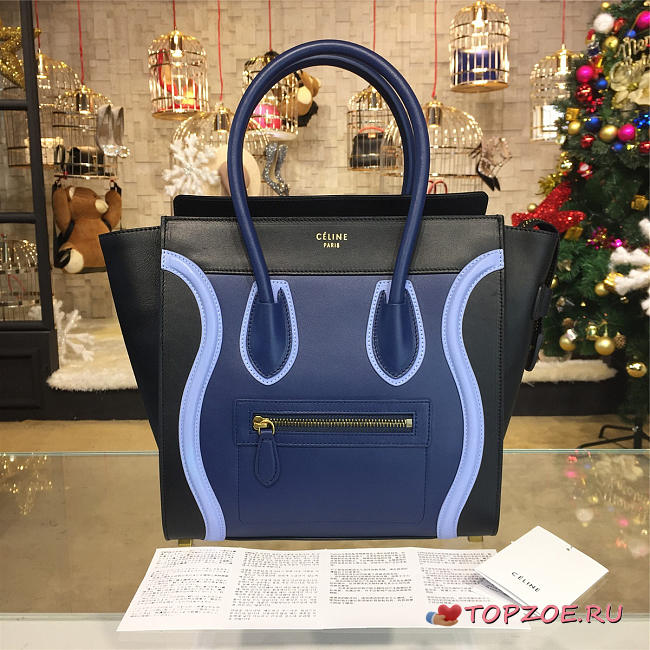 CohotBag celine leather micro luggage z1067 - 1