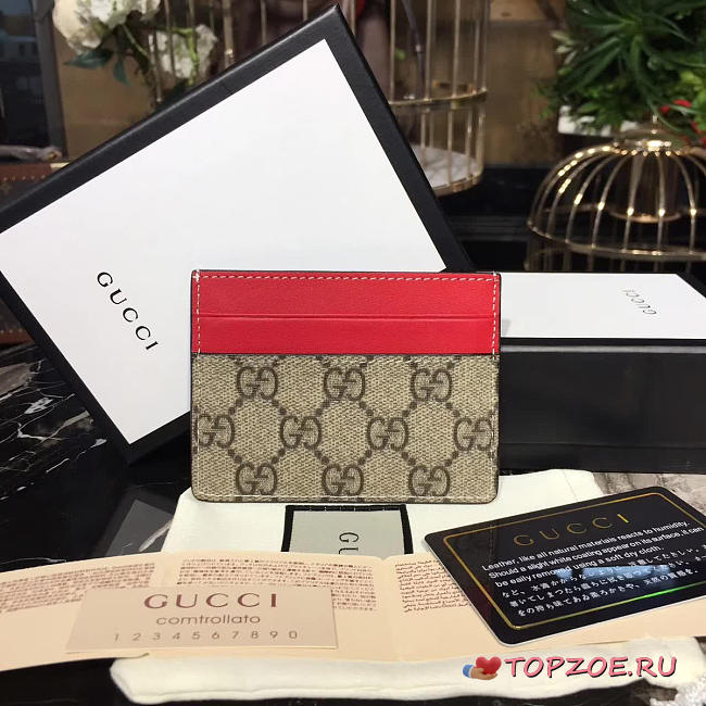 gucci gg leather card holder CohotBag 01 - 1