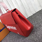 LOUIS VUITTON SUPREME HANDBAG RED M41388 3016 - 5