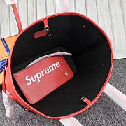 LOUIS VUITTON SUPREME SHOULDER BAG RED M40882 - 5