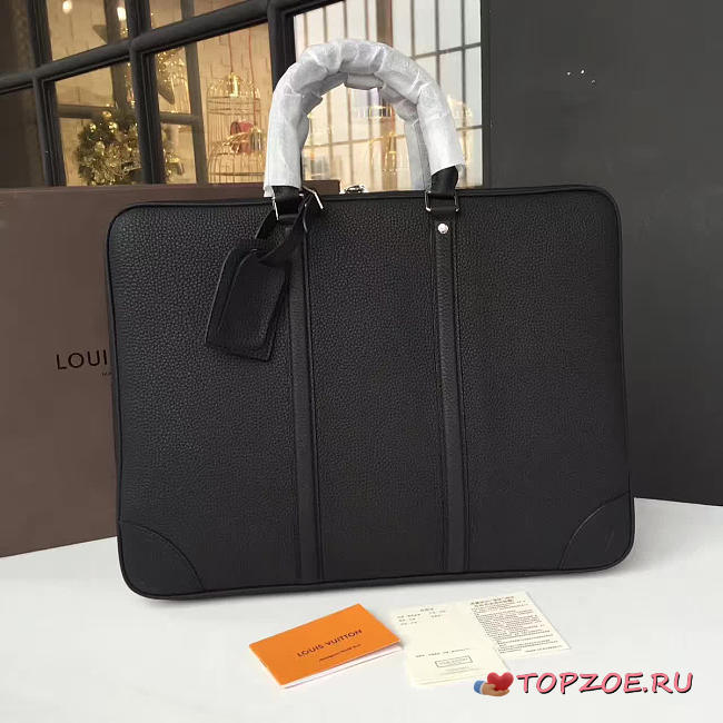LV NOIR BRIEFCASE 41CM - 1