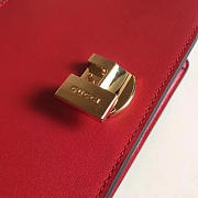 GUCCI SYLVIE LEATHER BAG Z2341 - 4