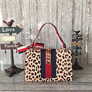 GUCCI SYLVIE LEATHER BAG 2593 - 6