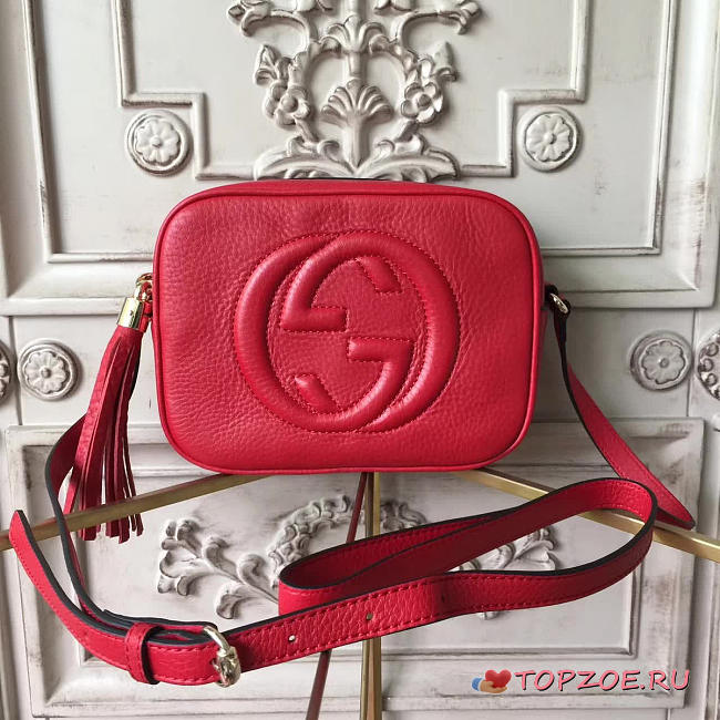 GUCCI SOHO DISCO LEATHER BAG Z2598 - 1