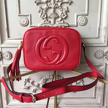GUCCI SOHO DISCO LEATHER BAG Z2598