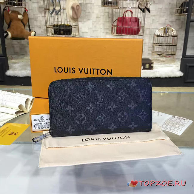 LOUIS VUITTON ZIPPY WALLET NOIR 3162 - 1