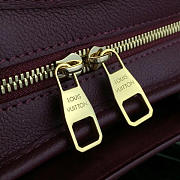 LOUIS VUITTON POPINCOURT MM BAG DARK PURPLE 3842 - 3
