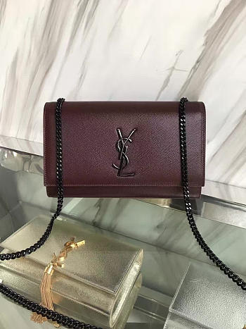 ysl monogram kate in grain de poudre embossed leather CohotBag 5017