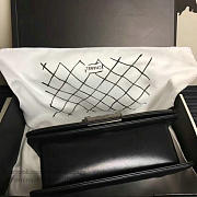 CHANEL SMALL CAVIAR QUILTED LAMBSKIN BOY BAG BLACK A13043 VS 07183 - 5