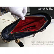 CHANEL GABRIELLE LARGE HOBO BAG DARK BLUE 28CM - 4
