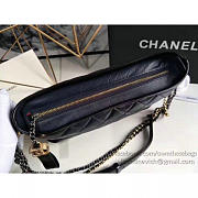 CHANEL GABRIELLE LARGE HOBO BAG DARK BLUE 28CM - 3