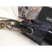 CHANEL GABRIELLE LARGE HOBO BAG DARK BLUE 28CM - 2