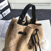 CHANEL CALF LEATHER MINI BUCKET BAG 20CM - 3