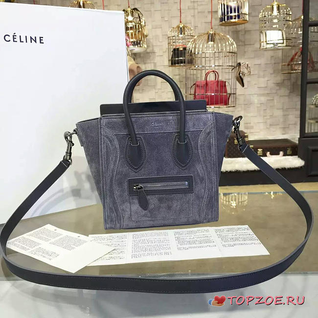 CohotBag celine nano leather shoulder bag z1017 - 1