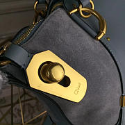 CHLOÉ LEATHER SHOULDER BAG Z1453 - 6