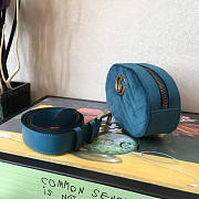 GUCCI MARMONT POCKET BLUE 2626 - 5