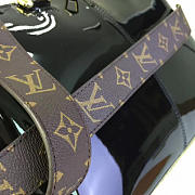 LV Vernis Tote Miroir Patent Leather Black 32CM   - 5
