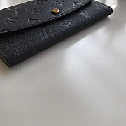 LOUIS VUITTON EMILIE WALLET NOIR 3400 - 4
