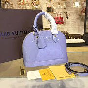 LOUIS VUITTON ALMA BB MONOGRAM VERNIS LEATHER 3534 - 1