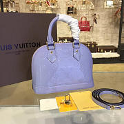 LOUIS VUITTON ALMA BB MONOGRAM VERNIS LEATHER 3534 - 4