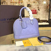 LOUIS VUITTON ALMA BB MONOGRAM VERNIS LEATHER 3534 - 6