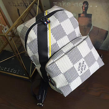 LV N44006 APOLLO BACKPACK DAMIER COBALT CANVAS AMERICA'S CUP