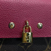 LOUIS VUITTON MONOGRAM VUNES WALLET PURPLISH RED - 5