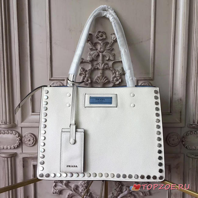 CohotBag prada etiquette bag white 4310 - 1