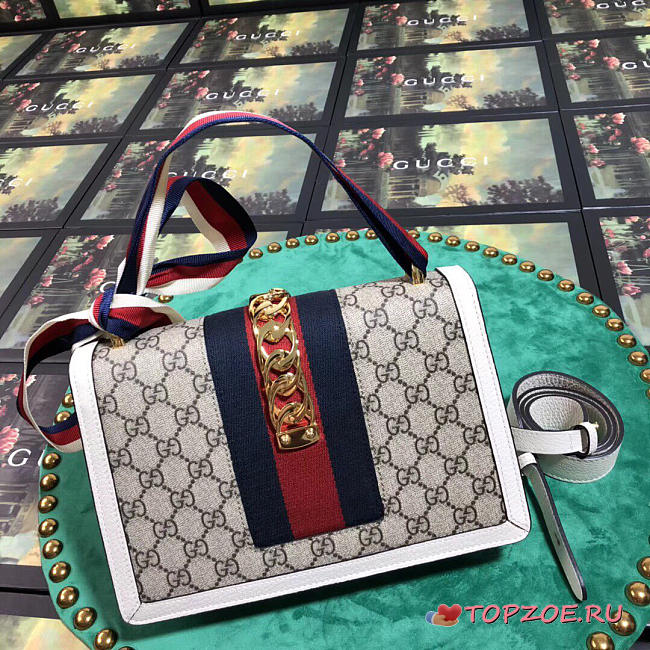 GUCCI SYLVIE AND DIONYSUS WHITE 421882 - 1