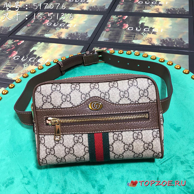 gucci ophidia gg supreme small shoulder bag CohotBag - 1