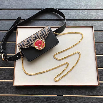 Fendi Multicolour Leather Belt Bag Cl005