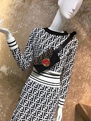 Fendi Multicolour Leather Belt Bag Cl005 - 3