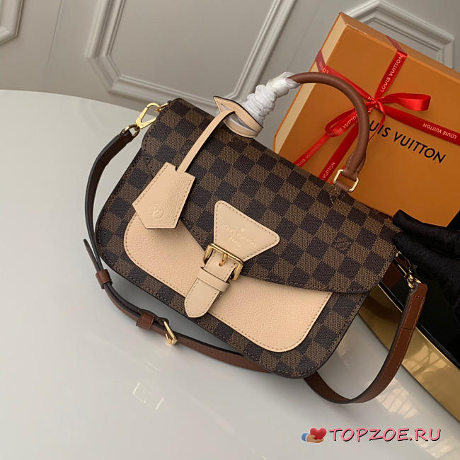 LV ORIGINAL SINGLE HANDBAG CROSSBODY HANDBAG FUSION APRICOT - 1