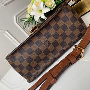 LV ORIGINAL SINGLE HANDBAG CROSSBODY HANDBAG FUSION POWDER WHITE - 4