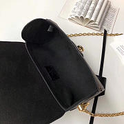 LV ORIGINAL SINGLE NEW DIAGONAL CHAIN BAG M44158 BLACK - 4