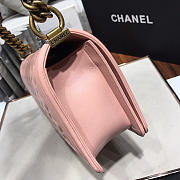CHANEL SHEEPSKIN CLASSIC DIAMOND HOT MOM BURST PINK A67086 - 3