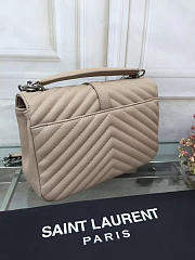 SAINT LAURENT HANDBAG 26608 APRICOT MEDIUM - 5