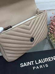 SAINT LAURENT HANDBAG 26608 APRICOT MEDIUM - 4