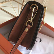 CHOLE croy handbag 123888 medium brown - 5
