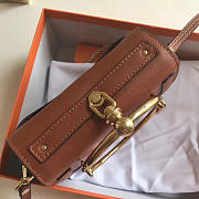 CHOLE croy handbag 123888 medium brown - 3