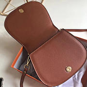 CHOLE croy handbag 123888 medium brown - 2
