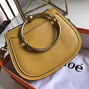 CHOLE croy handbag 123888 medium yellow - 2