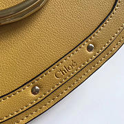 CHOLE croy handbag 123888 medium yellow - 5