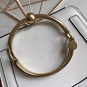 CHOLE croy handbag 123888 medium white - 5