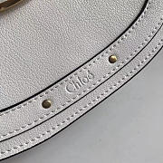 CHOLE croy handbag 123888 medium white - 6